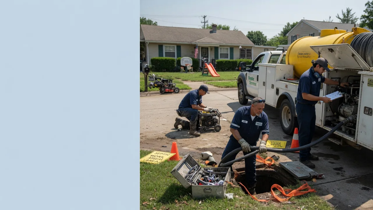 Septic Tank Pumping in Sweet Springs, MO near me